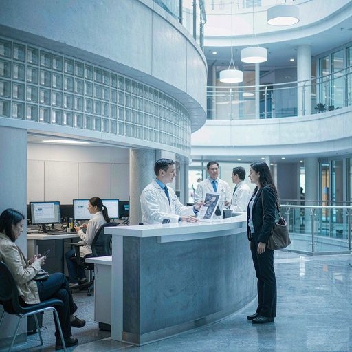 体检机构合作：医生与客户交流报告